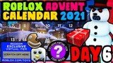 CLASSIC ROBLOX PACKAGE! ROBLOX ADVENT CALANDER 2021 DAY #6!