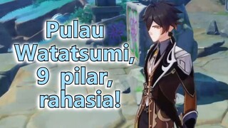 Pulau Watatsumi, 9 pilar, rahasia!