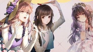 【Undecided||Love and||Time Painting||Light Night】Group portrait of the heroine||For girls