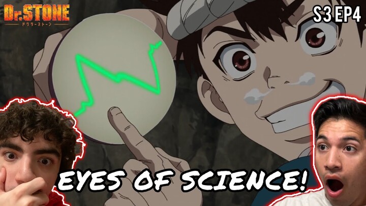 EYES OF SCIENCE!!! | DR. STONE: NEW WORLD SEASON 3 EPISODE 4 REACTION