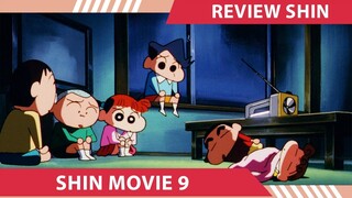 Review phim Shin Movie 9 I Cuộc phản công của đế quốc người lớn.