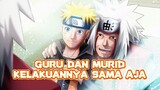 Naruto, jiraiya dan hiruzen : guru dan murid kelakuannya sama aja