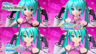 Systematic Love - Project DIVA PV Comparison [Future Tone, Mega Mix, Mega Mix+] 4K