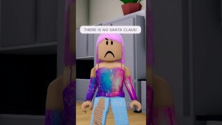 DINKER THINKS SANTA IS NOT REAL BUT THEN THIS HAPPENED IN ROBLOX.. 😳 #brookhaven #roblox