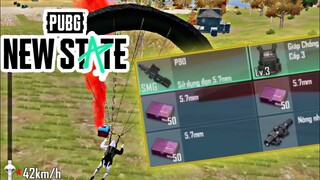 TRẢI NGHIỆM SÚNG MỚI P90 DAME ẢO VCL VÀ CHẾ ĐỘ BR : EXTREME | PUBG NEW STATE