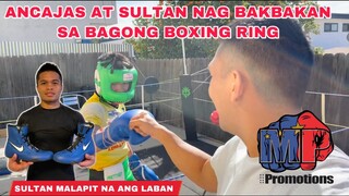 JERWIN ANCAJAS AND JONAS SULTAN SPARRING | NEW RING AND BOXING SHOES