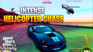 HOW TO ESCAPE POLICE in GTA 5 | HELICOPTER CHASE !! | AMPLFY TIER ONE CITY RP