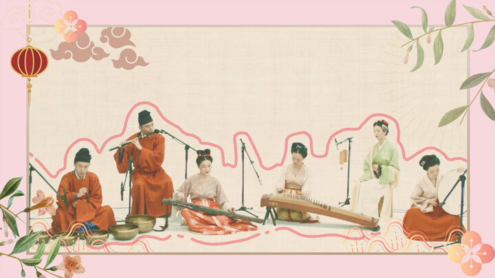 【Music】Birdsong｜Guqin&Chinese Zither&Flute｜Song Dynasty Costume