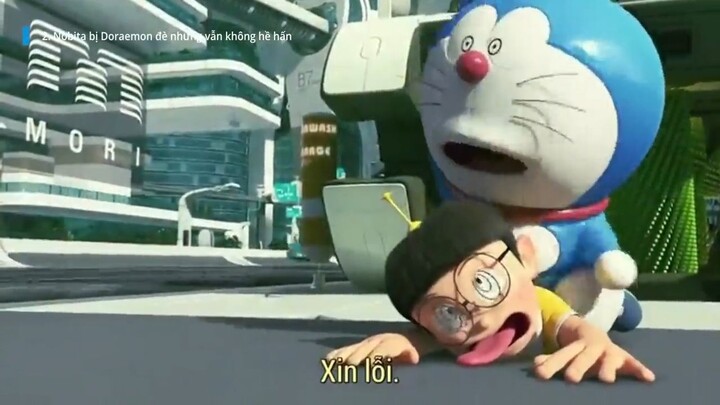 Mèo Ú Biết MÚA QUẠT- Nobita Học 50 Năm KHÔNG QUA Lớp 5- Những Chi Tiết Vô Lý