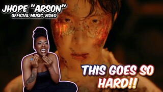 j hope '방화 Arson' Official MV | REACTION