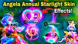 ANGELA ANNUAL STARLIGHT SKIN EFFECTS!😍💖AVATAR OF TIME⌛