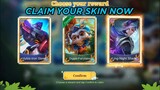 CLAIM YOUR SKIN NOW ! LUCKY FLIP 2023 || MLBB NEW EVENT 2023