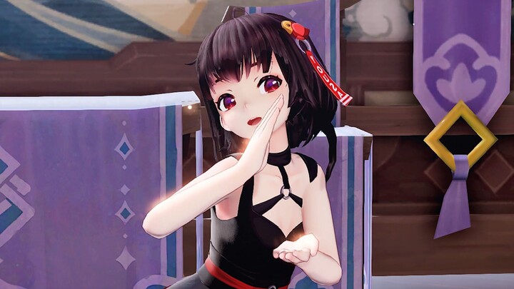 【泠鸢/MMD】还是你的笑容最可爱