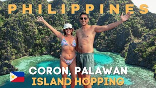 Island Hopping In Palawan, Philippines 🏝️ The BEST tour in Coron 🙌🏼  Philippines Travel Vlog 2023