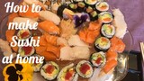 Sushi| How to make Sushi at home| Làm Sushi tại nhà dễ dàng ngon khó cưỡng | Cathy Gerardo