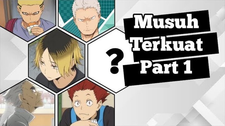 10 MUSUH TERKUAT DI HAIKYUU (Part 1) - Haikyuu Indonesia #20