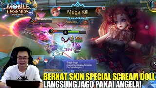 KETEMU HARAPAN BANGSA PAS REVIEW SKIN SPECIAL ANGELA - MUSUHNYA HABIS TERBANTAI! MOBILE LEGENDS