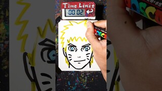 How to Draw NARUTO in 30 Seconds