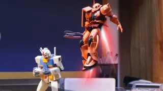 [Stop Motion Animation] Gundam Theater: Zaku's New Axe