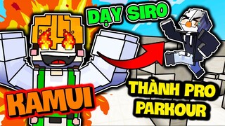 SƯ PHỤ KAMUI DẠY NOOB SIRO TRỞ THÀNH PRO PARKOUR TRONG MINECRAFT (SIRO OFFICIAL)