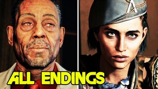 Far Cry 6 - All ENDINGS (True Ending And Secret Ending) PS5 2021