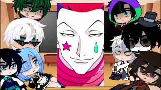 Anime characters react to each other pt3/4 (Killua, yuu)