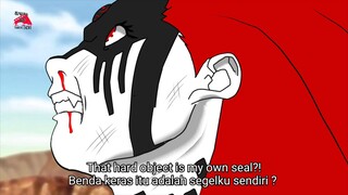 Zenaku saat tersegel hajar Otsutsuki Sinora Red Mode - Boruto Two Blue Vortex 614