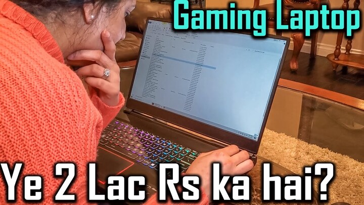 Wife Gives Husband's Laptop Funny Review - My $1500 Gaming Laptop Review