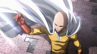 [One Punch Man + Hall Om Mig] Saitama bersemangat