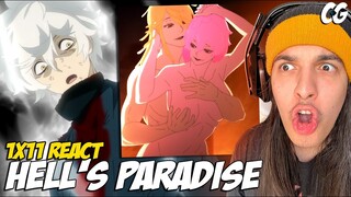 GABIMARU CHEGOU EM NÍVEL GURU! EXPLICADO A SAFADEZA DELES - React Hell's Paradise EP 11 (Jigokuraku)