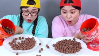 Thử thách ăn đồ ăn ngẫu nhiên hay #mukbang #asmr