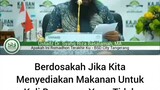 berdosakah jika kita menyediakan makanan untuk tukang bangunan di bulan ramadan siang