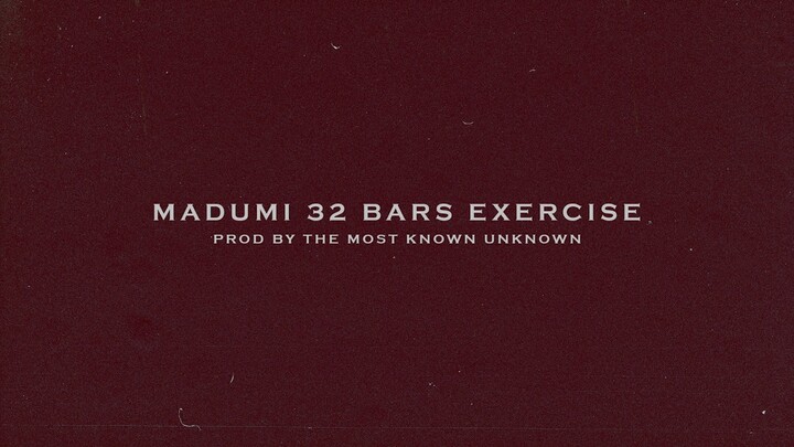 Madumi 32 Bars Exercise