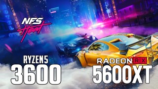 Need for Speed Heat on Ryzen 5 3600 + RX 5600 XT 1080p, 1440p benchmarks!