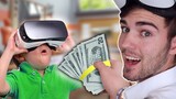 I Gave $100 to Random Kids in VR