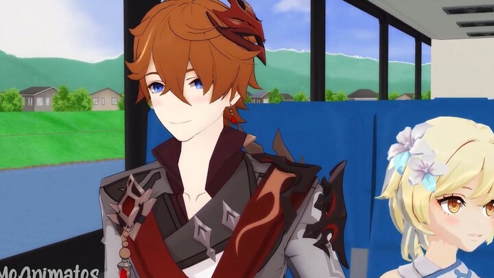 【原神MMD】過度保護的空不要荧走
