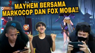 FANNY MAYHEM DIKIRA MUSUH DWIWOII KWKW!! MAYHEM BERSAMA @MARKOCOP DAN @Fox Moba