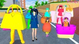 M0n$ter Tas Ubah Yuta Mio Jadi Tas Keranjang Sayur | Sakura Hilang - Sakura Simulator @Ebi Gamespot