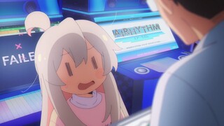 "Onii-chan pergi ke arcade dan ditemukan oleh konselor... Aku tidak tahan lagi~"