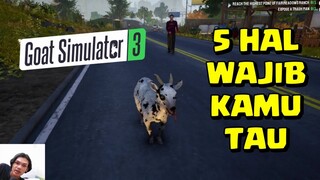 Goat simulator 3 lima hal yang mempermuda hidup si kambing