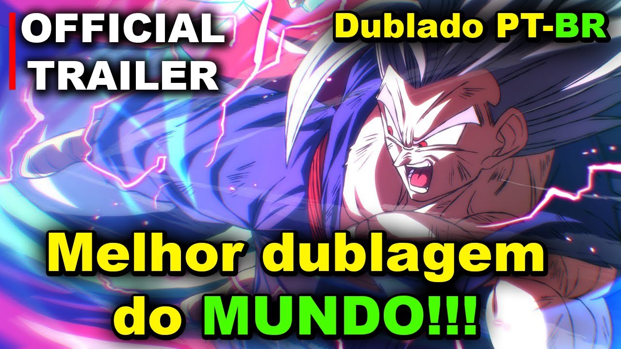 A DUBLAGEM DE DRAGON BALL SUPER HERÓI!!! 