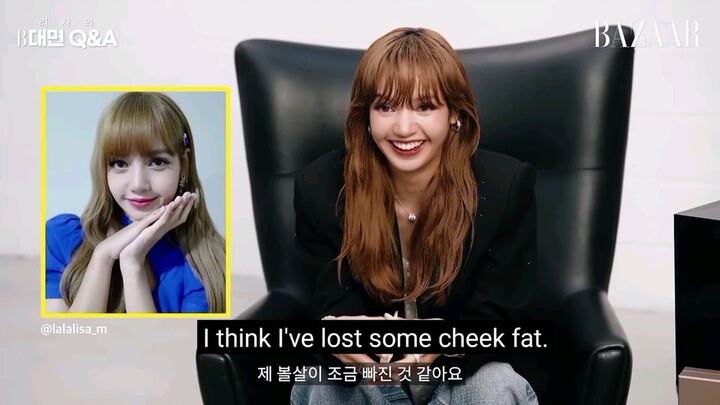 Lisa Blackpink Bazaar interview 2023