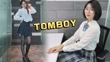 [360 ° VR Panorama] Em gái hoàng gia gợi cảm và em gái JK Junior, Nhảy liên kết tương phản TOMBOY
