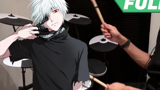 Tokyo Ghoul OP Full -【unravel】by TK from Ling Tosite Sigure - Drum Cover