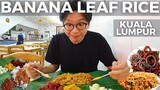 LOCAL reviews the BEST Banana Leaf Rice in Kuala Lumpur | Indian Cuisine(EN/中CC）