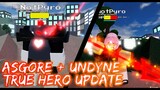 ASGORE + UNDYNE TRUE HERO UPDATE II Roblox Soulshatters / Undertale Test Place Reborn
