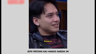 Jefri Pertama Kali Nagis