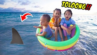 KITA BIKIN KOLAM RENANG DI LAUT‼️😂 MALAH INI YANG TERJADI‼️😱