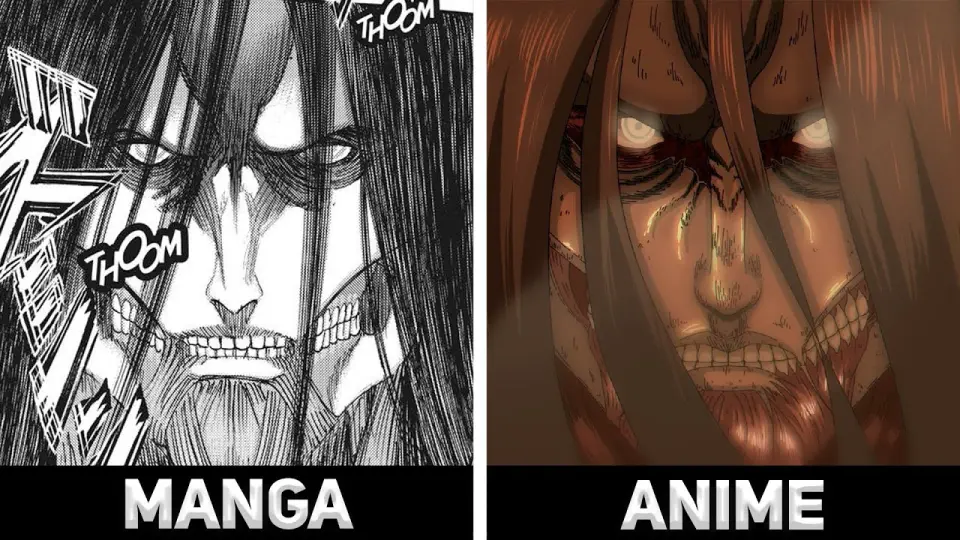 Manga VS Anime - Attack On Titan Season 4 Part 3 - Bilibili
