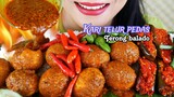 EATING KARI TELUR PEDAS, TERONG BALADO | EATING SOUNDS